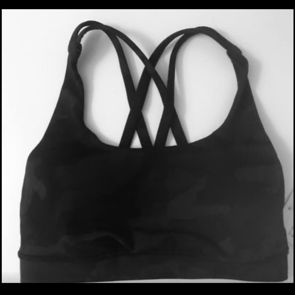 Black Lululemon Energy Bra size 2